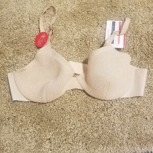 SPANX Sheer Flex Fit to You Bra Size XS Cups D-DD Champagne Beige NWT